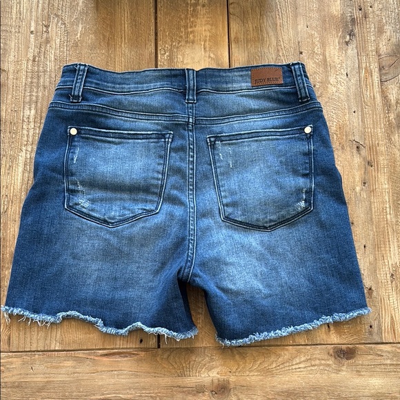Judy Blue Women's Blue Denim Shorts - Picture 3 of 4